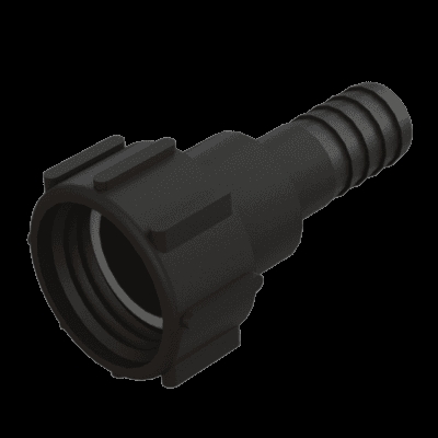 Adapter til palletank, 1 1/4" slangestuds