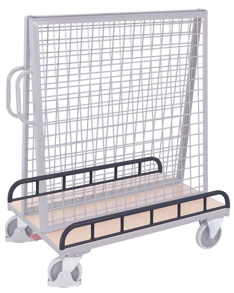 Sikkerhedsgelænder til værkstedsvogne 1260×100 (BxH) – Antracit