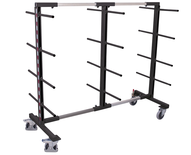 Vogn, bærearme (LxBxH) 560 - 3100 x 830 x 1800 mm. - Antracit