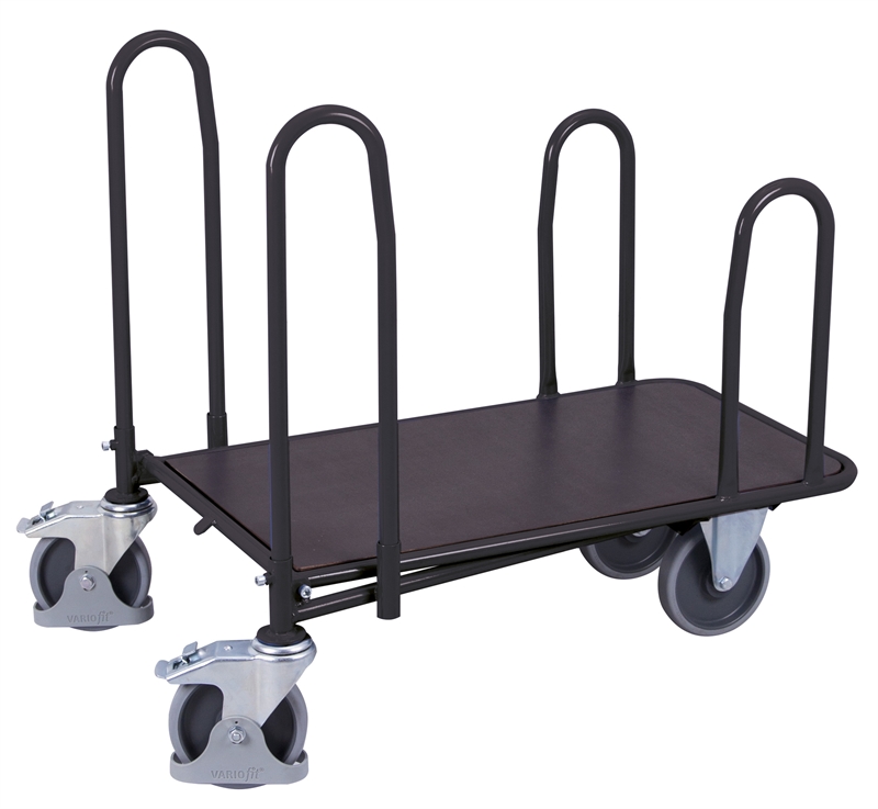 Kompaktvogn Pladsbesparende, sidestøtte, 1100x740x995, 1 flade, Antracit