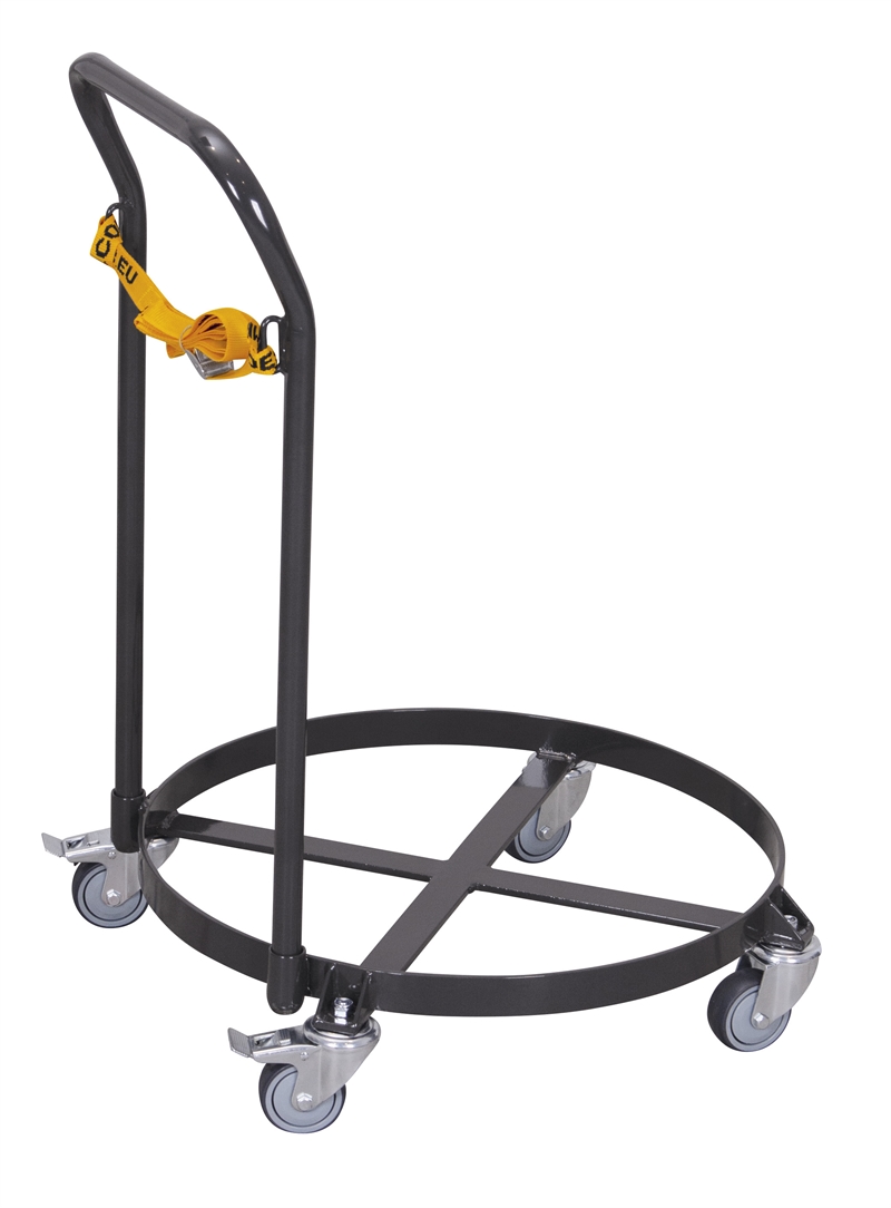 Tøndevogn til tønder på 120- 220 liter - Antracit