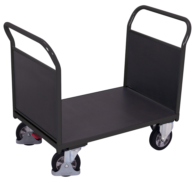 Sværlastvogn Dobbelt-ende, 1795x800x1015, 1 flade, Antracit