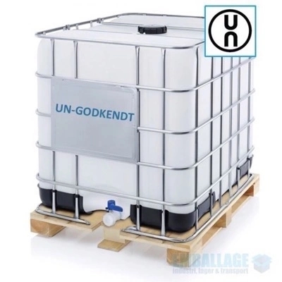 Brugt palletank 600 L