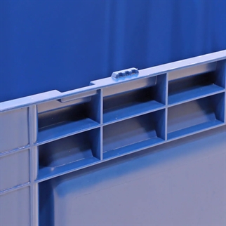 Pallekar 670 L, 120x100x79, 3 meder, Model FP - Blå - 82